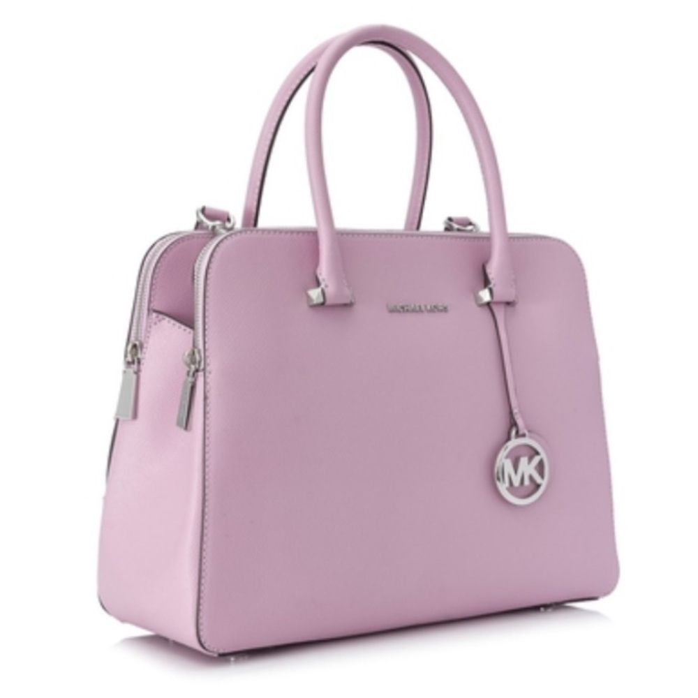 Michael Kors Houston Double Zip in Pale Lilac